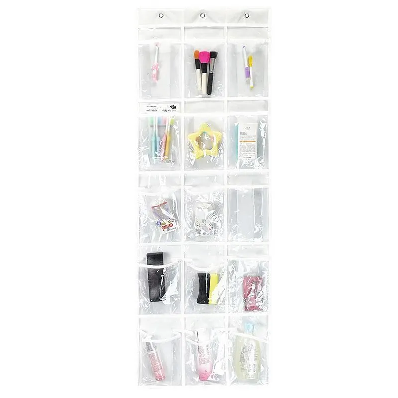 15 Pockets Waterproof Hanging Over the Door Organizer Accessories Storage 1PCS