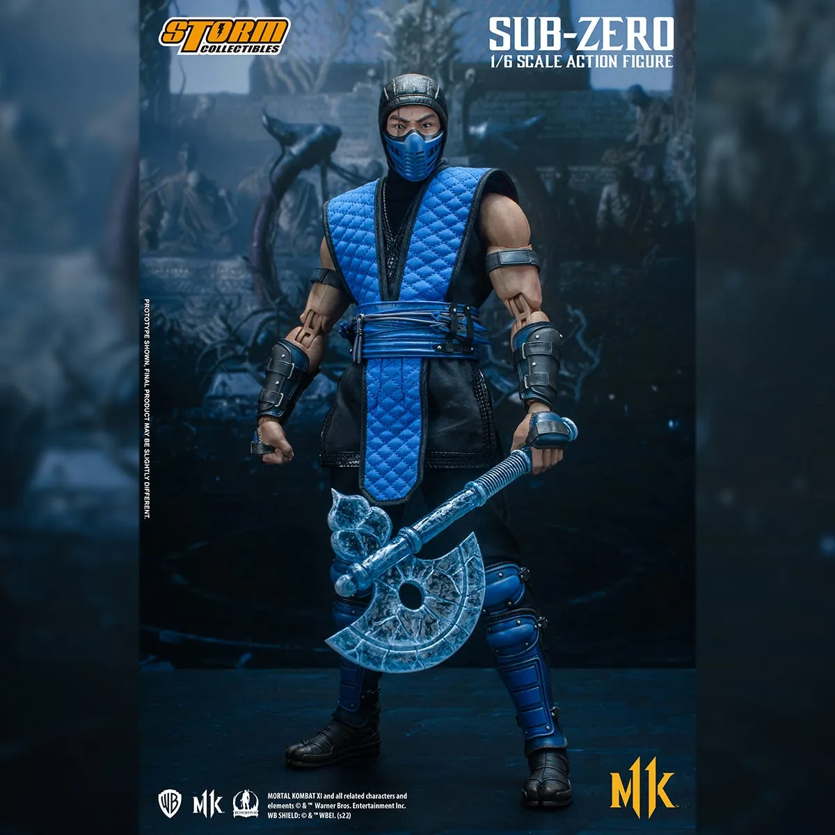 1/6 Sub-Zero Storm (KLASSIC) Kombat Advanced Action Collectibles Figure Trusted by customers Mortal 11