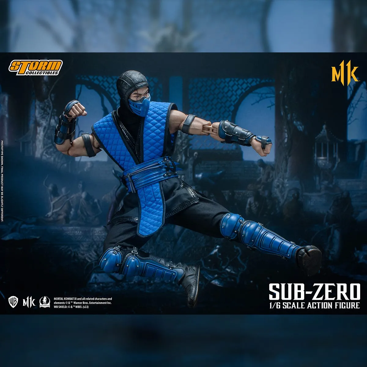 1/6 Sub-Zero Storm (KLASSIC) Kombat Advanced Action Collectibles Figure Trusted by customers Mortal 11