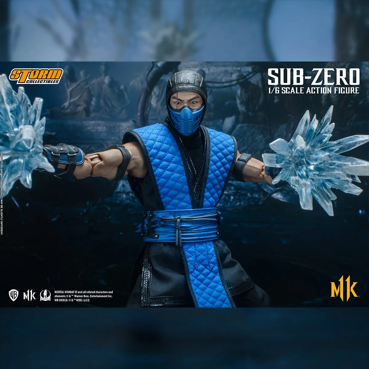 1/6 Sub-Zero Storm (KLASSIC) Kombat Advanced Action Collectibles Figure Trusted by customers Mortal 11