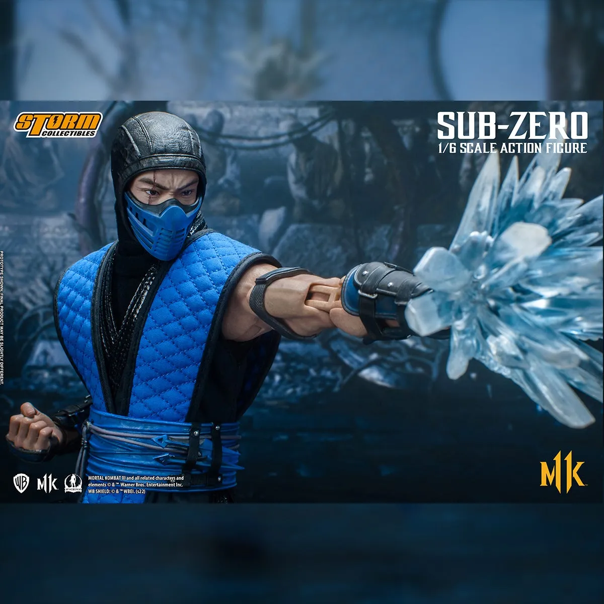 1/6 Sub-Zero Storm (KLASSIC) Kombat Advanced Action Collectibles Figure Trusted by customers Mortal 11