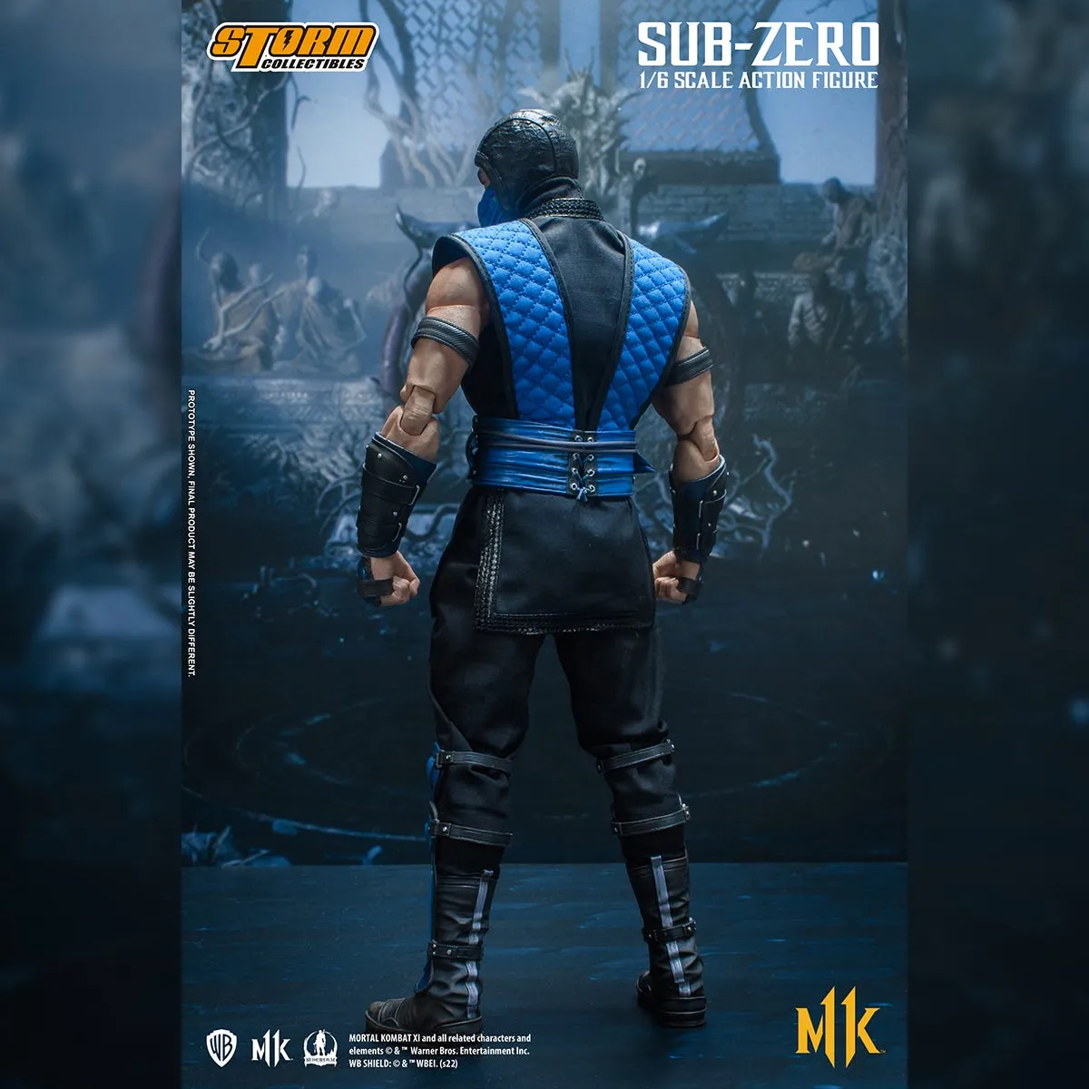 1/6 Sub-Zero Storm (KLASSIC) Kombat Advanced Action Collectibles Figure Trusted by customers Mortal 11