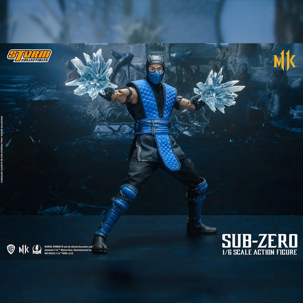 1/6 Sub-Zero Storm (KLASSIC) Kombat Advanced Action Collectibles Figure Trusted by customers Mortal 11