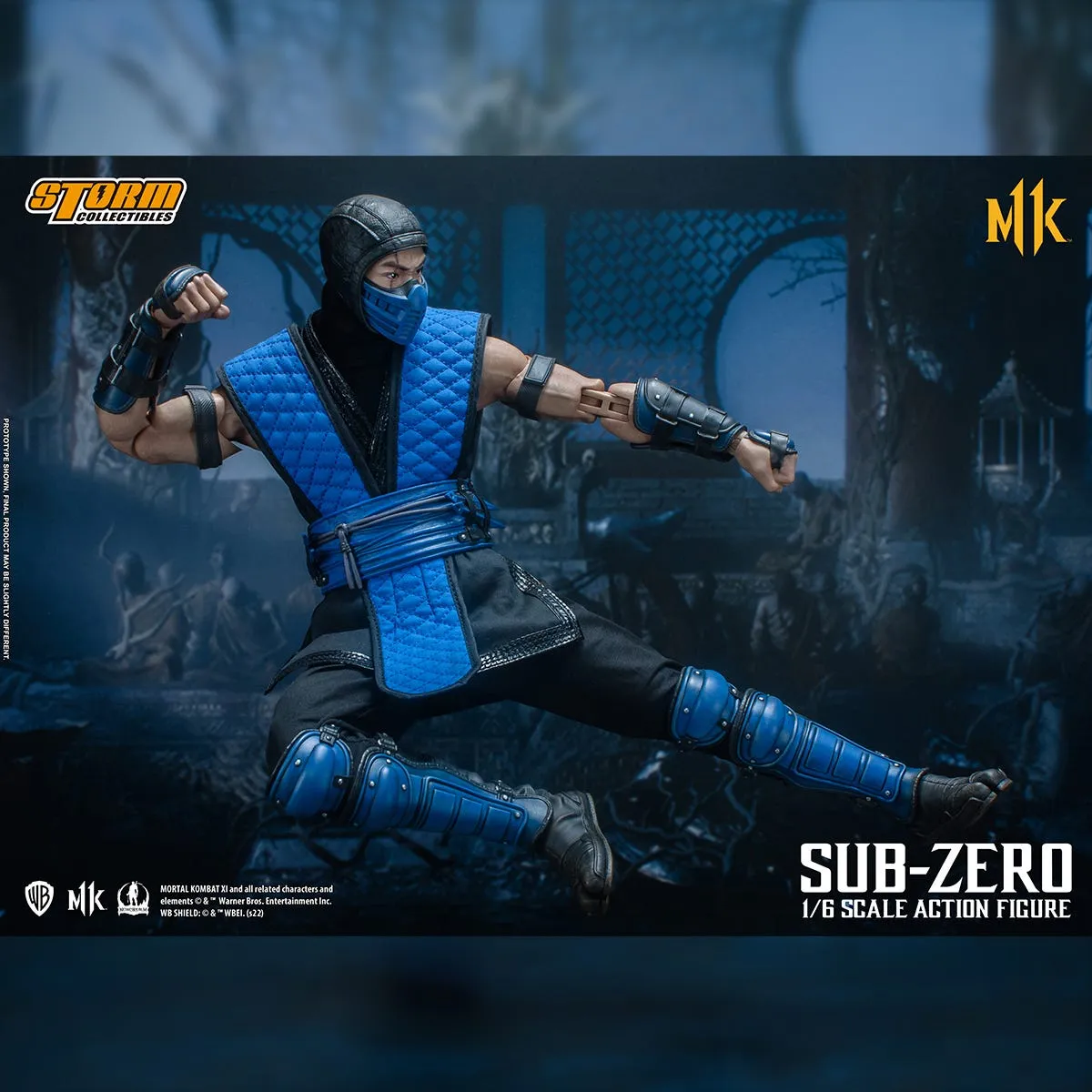 1/6 Sub-Zero Storm (KLASSIC) Kombat Advanced Action Collectibles Figure Trusted by customers Mortal 11