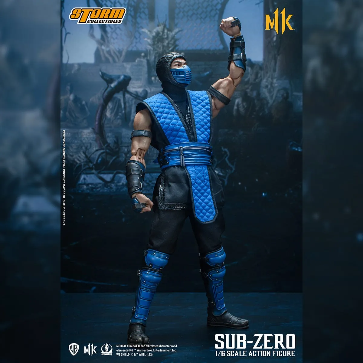 1/6 Sub-Zero Storm (KLASSIC) Kombat Advanced Action Collectibles Figure Trusted by customers Mortal 11