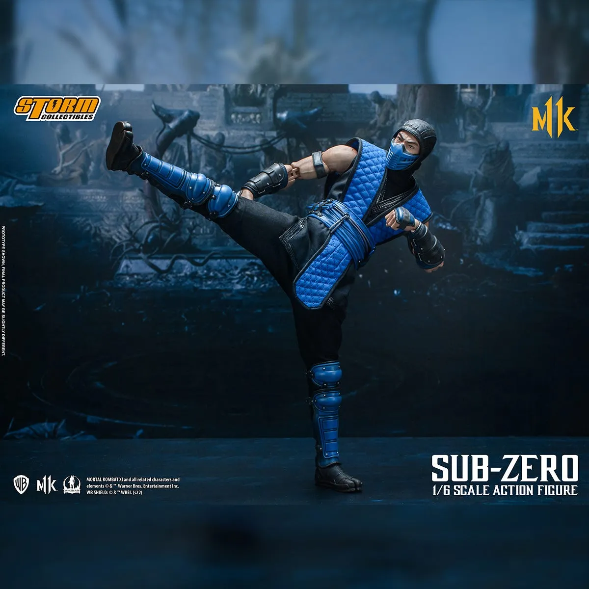 1/6 Sub-Zero Storm (KLASSIC) Kombat Advanced Action Collectibles Figure Trusted by customers Mortal 11