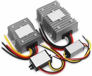 1pc 12v 24v to 5v Voltage Converter 1A 2A 3A 5A 10A 15A 20A 25A 30A 40A Step Up Down 5v Voltage Reducer(3A Aluminum)