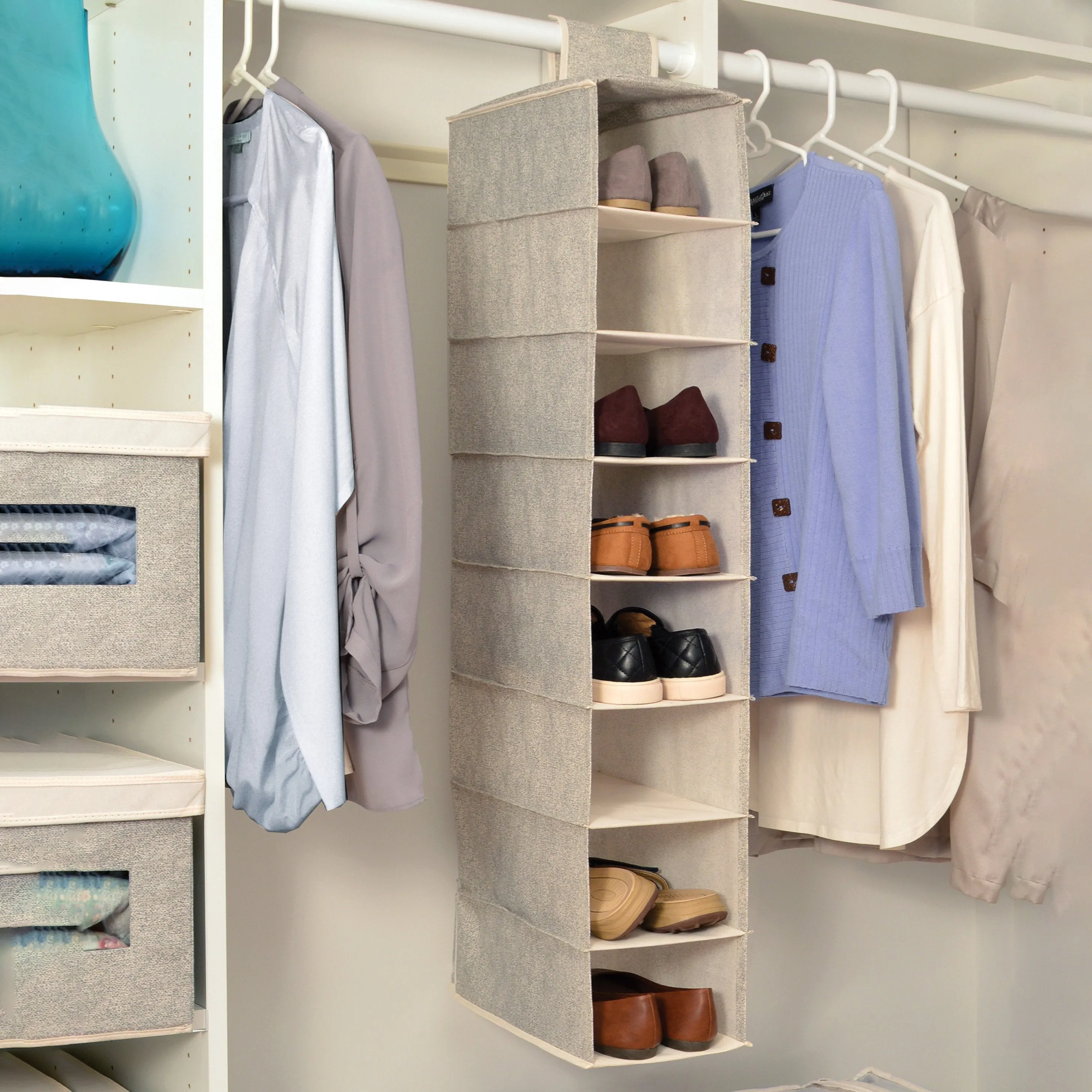 2-Pack: Hanging Closet Organizer