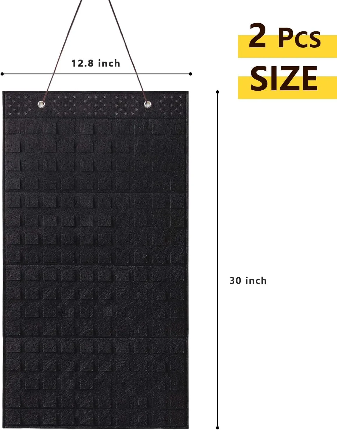 2 PCS L-170 Slots Wall Hanging Brooch Pin Organizer,Pins Collection Display Case,Brooch Collection Storage Holder(Not Include any Accessories)