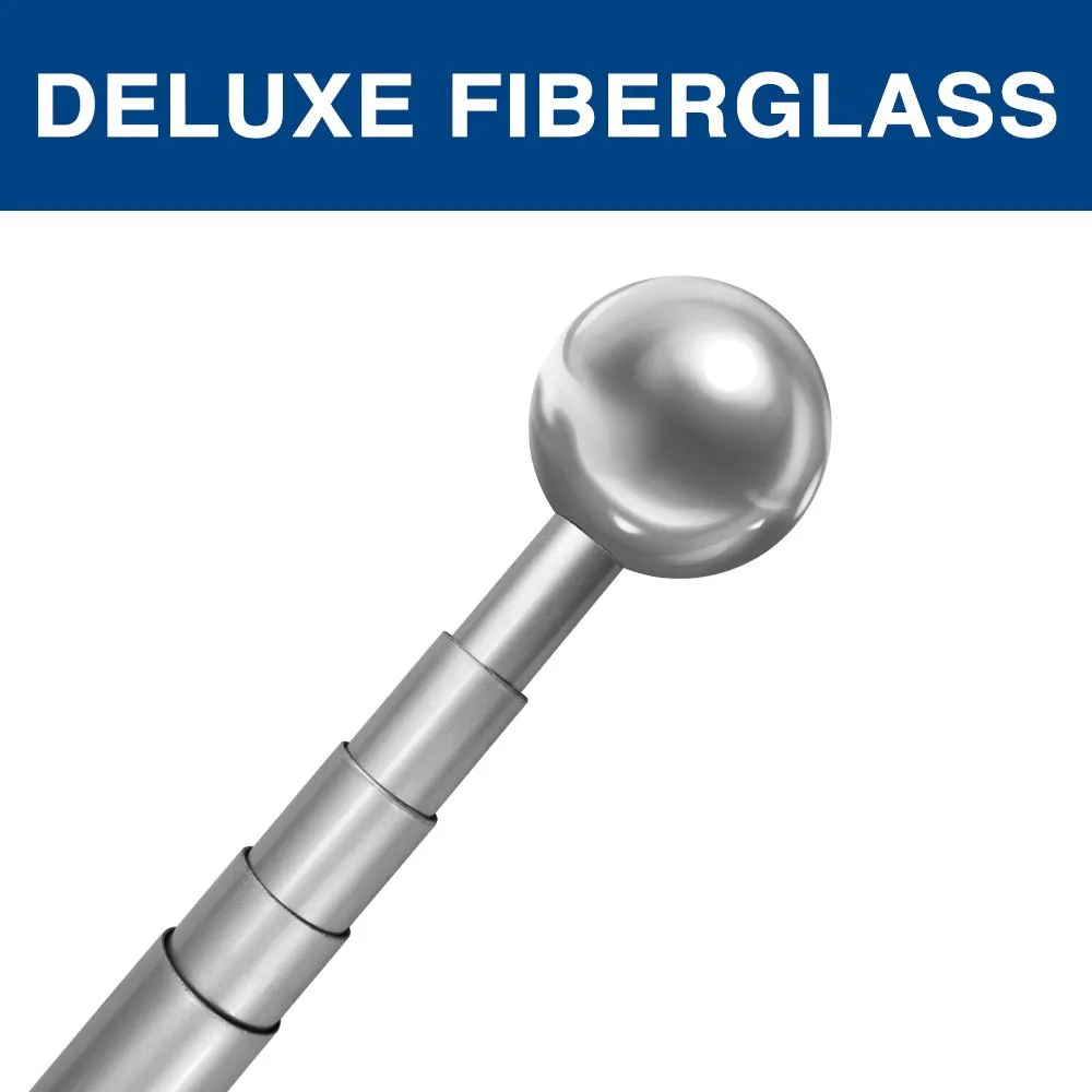22ft Deluxe Fiberglass Pole & Ground Spike Kit