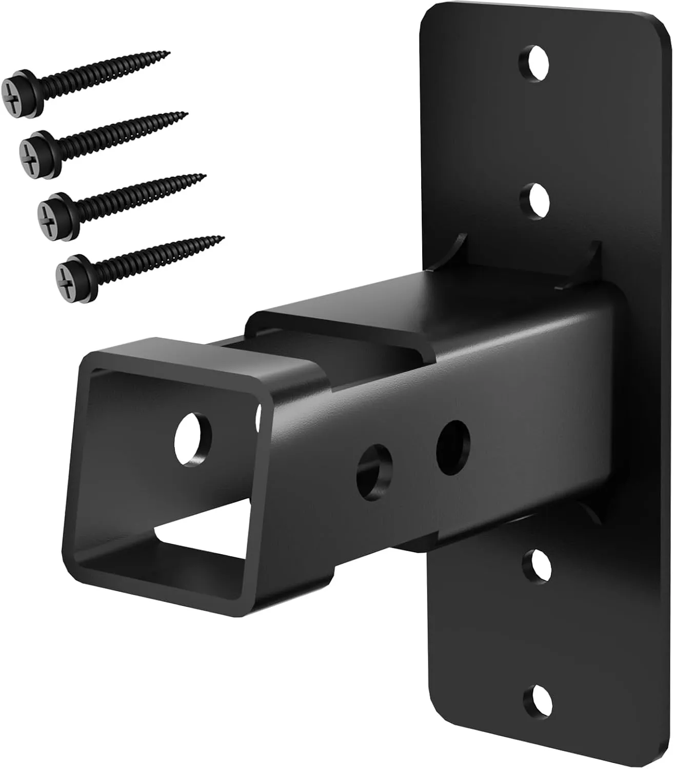 2" Hitch Wall Mount Bike and Cargo Rack Hanging Garage Wall Organizer, Trailer Hitch Receiver Storage, Easy to Load Secure & Sturdy, Heavy Duty Bicycle Hook Accessories, Max 200 LBS (2 Inch)