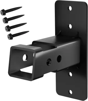 2" Hitch Wall Mount Bike and Cargo Rack Hanging Garage Wall Organizer, Trailer Hitch Receiver Storage, Easy to Load Secure & Sturdy, Heavy Duty Bicycle Hook Accessories, Max 200 LBS (2 Inch)
