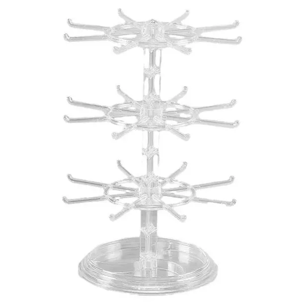 3 Tire Rotating Jewelry Stand