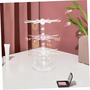 3 Tire Rotating Jewelry Stand