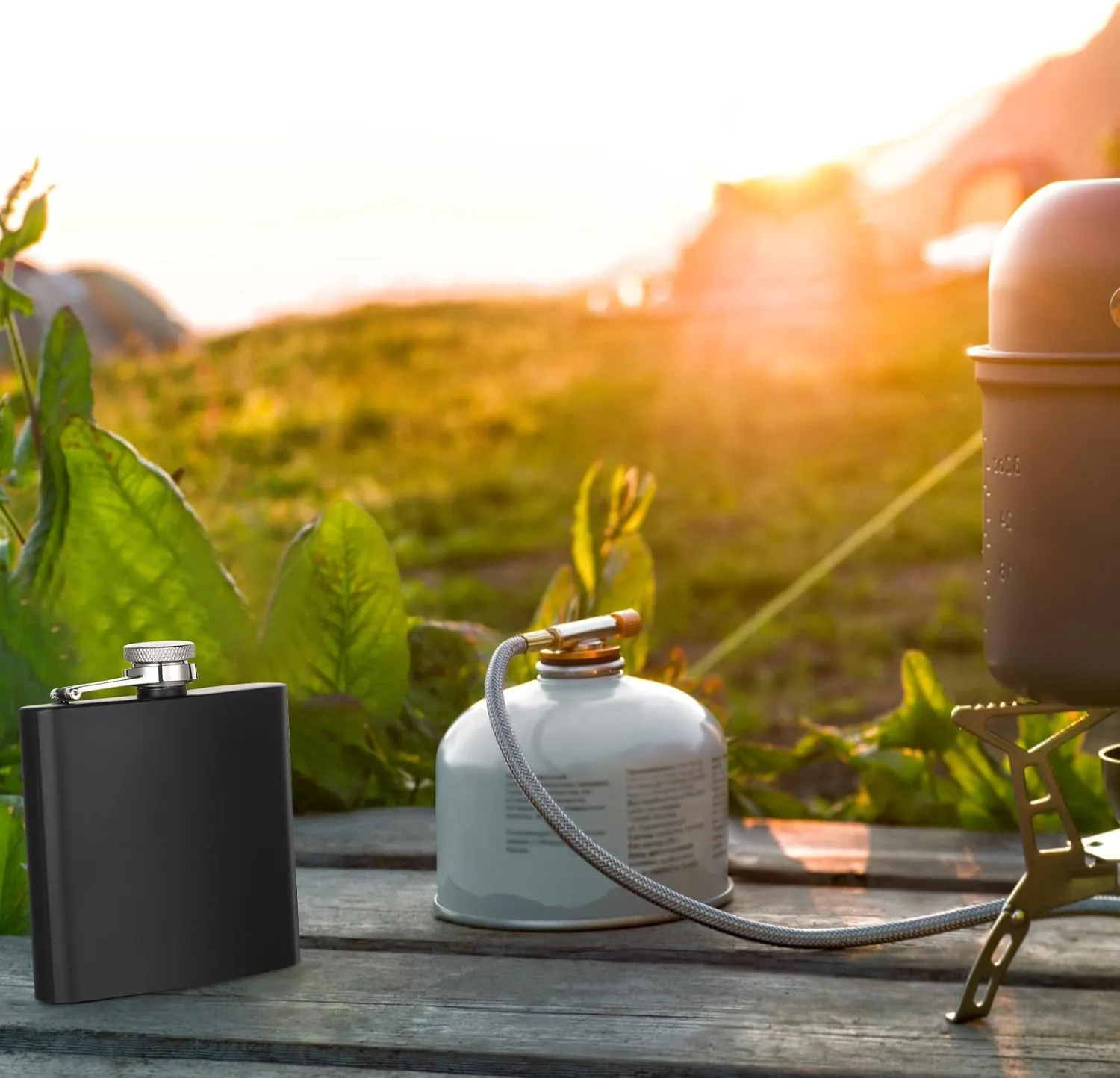 30 Pieces Hip Flasks Set Stainless Steel Liquor Flask with Funnel Metal Leak Proof Flask Pocket Whiskey Flasks for Men Women Bridesmaid Wedding Party Supplies (Black,6 oz)