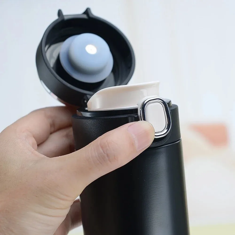 400ML Smart Thermos Stainless Steel Water Bottle