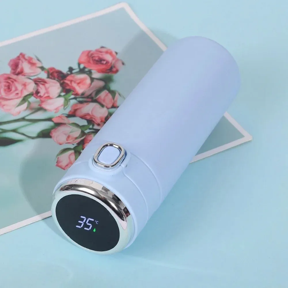 400ML Smart Thermos Stainless Steel Water Bottle