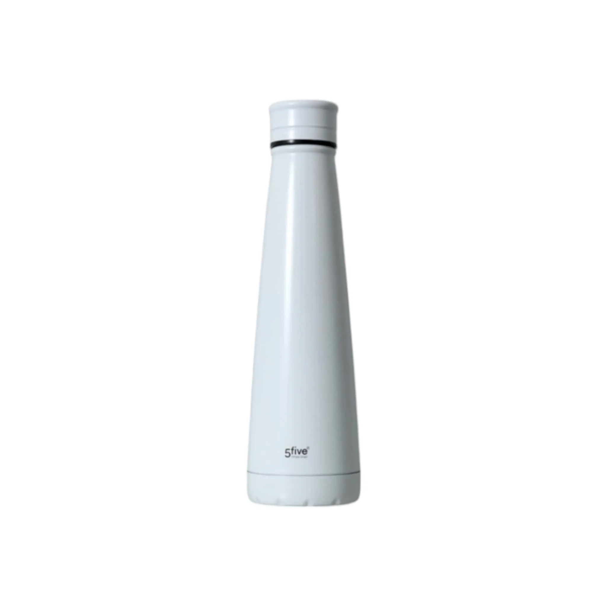 5 Five Vacuum Stainless Steel Flask White 450ml 61072