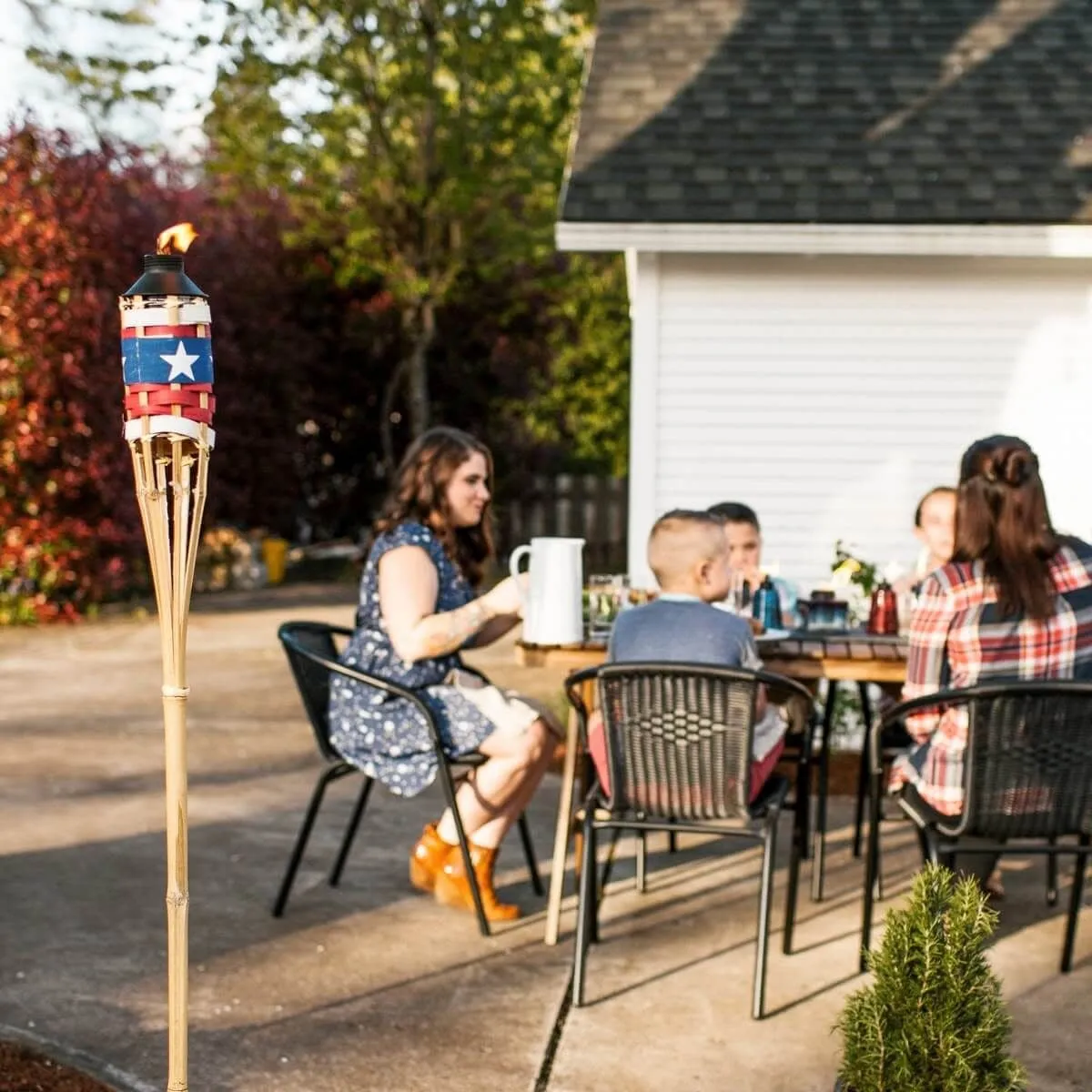 57" Americana Bamboo TIKI® Torch