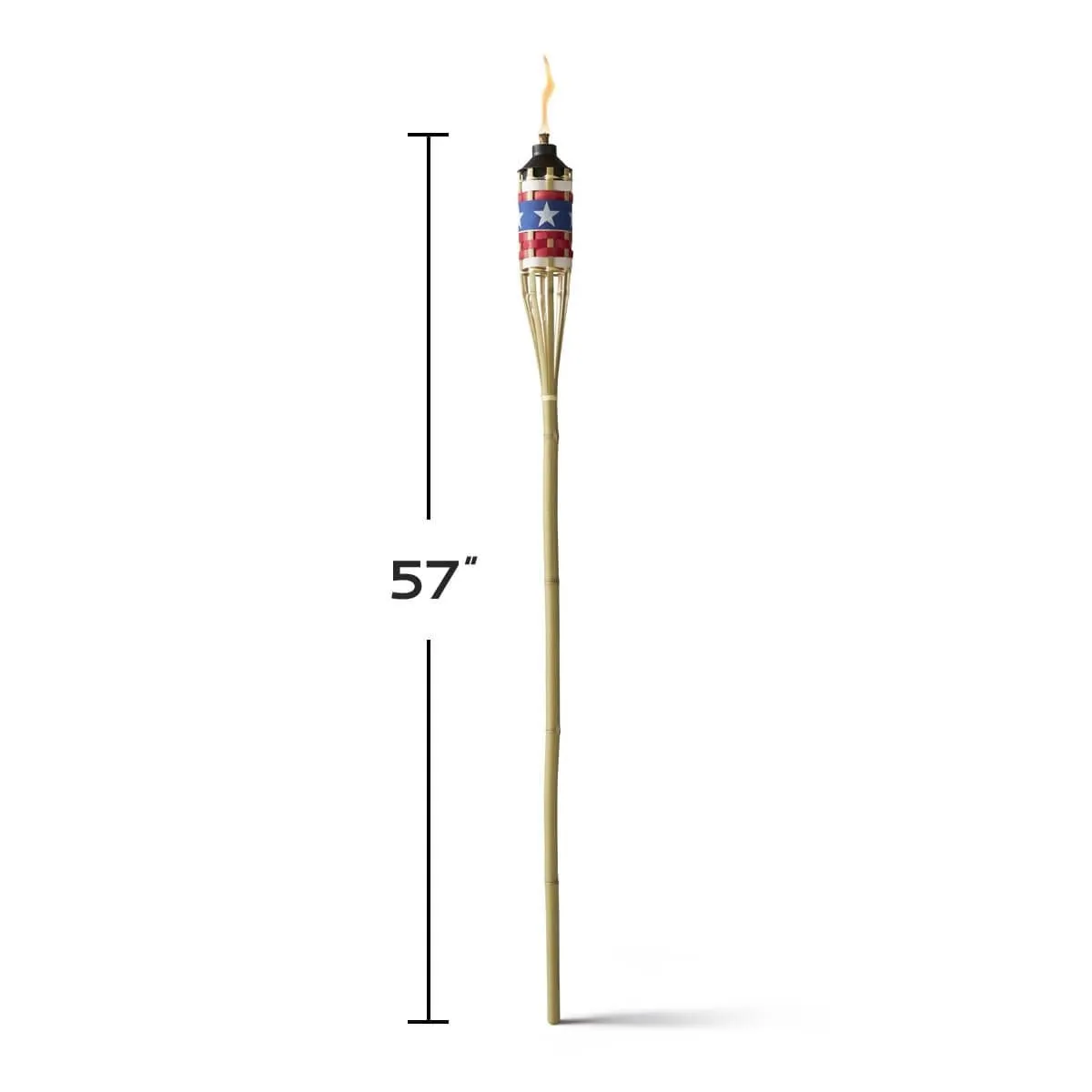 57" Americana Bamboo TIKI® Torch