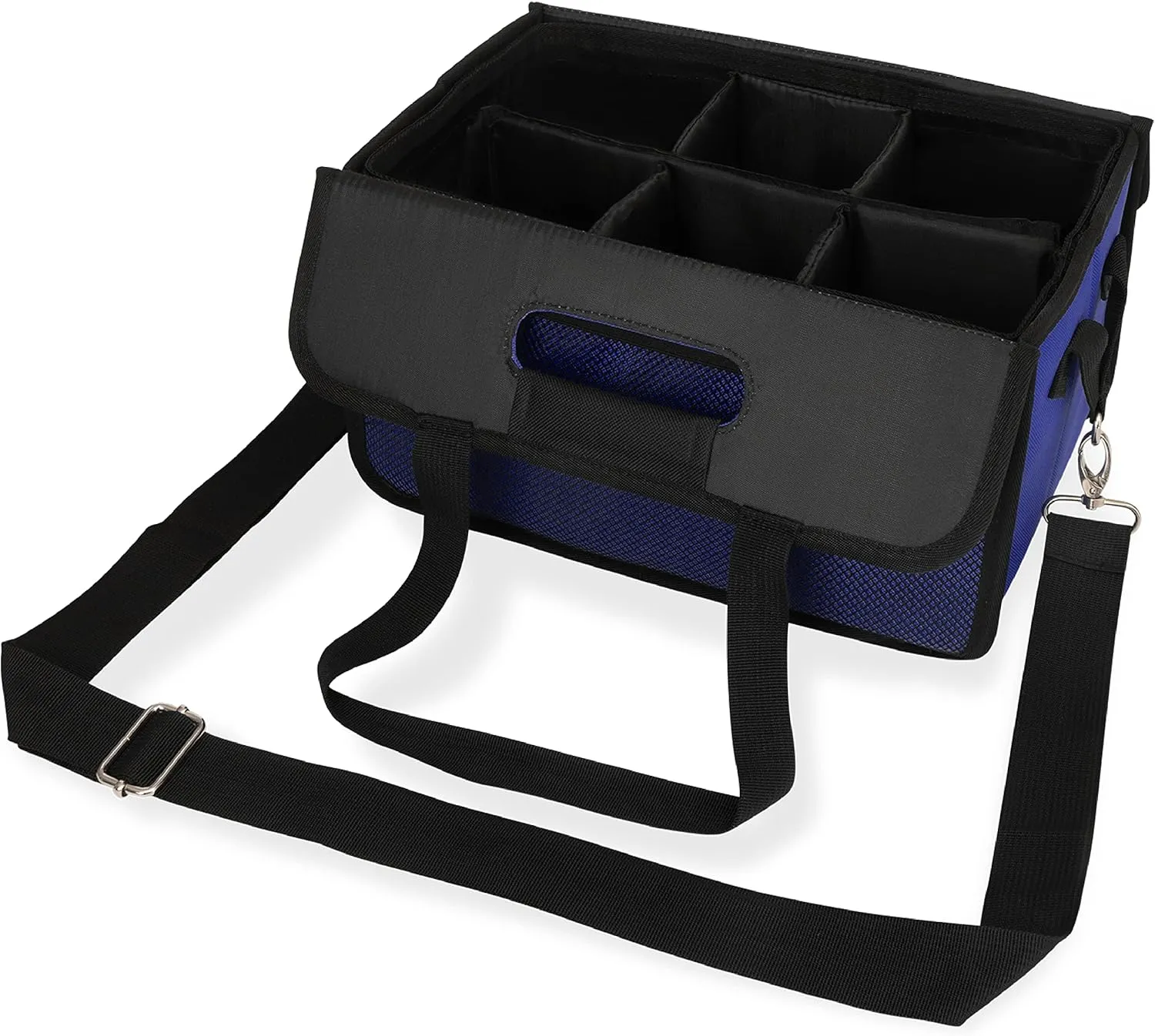 6-8 Wine Bottle Carrier Drinks Holder Bag Tote Multiuse Grocery Foldable Gift Reusable Heavy Duty with Straps Storage Picnic Trunk Mason Jar Organizer