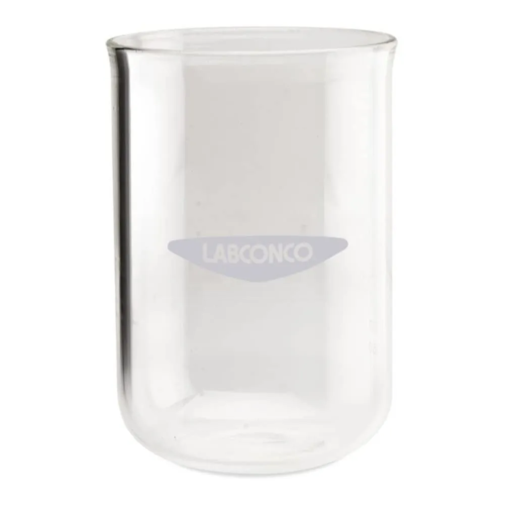 7542800 Borosilicate Glass Fast-Freeze Flask Bottom, 600ml Volume