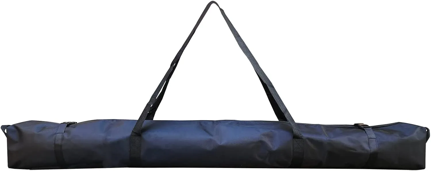 8ft Pipe and Drape Stand Bag - Upright and Crossbar Bag for Metal Backdrop Stand