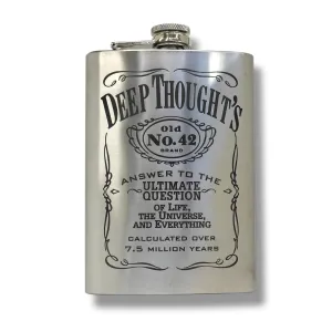 8oz Deep Thought's Flask