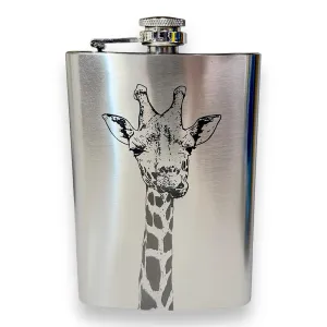 8oz Giraffe Flask
