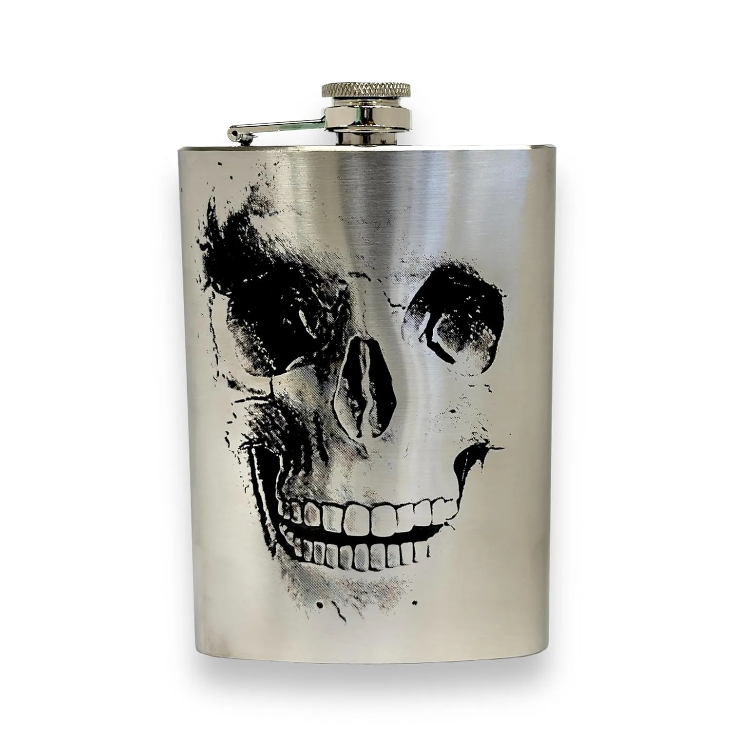 8oz Skull Flask