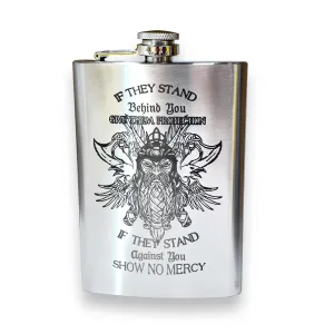 8oz Viking No Mercy Flask