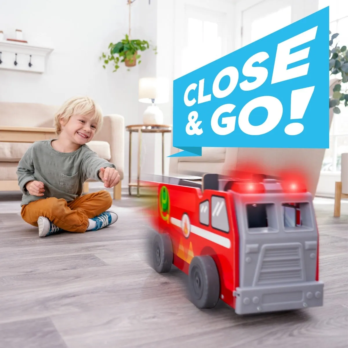 Adventure Bound™ 2-in-1 Transforming Fire Truck Play Set