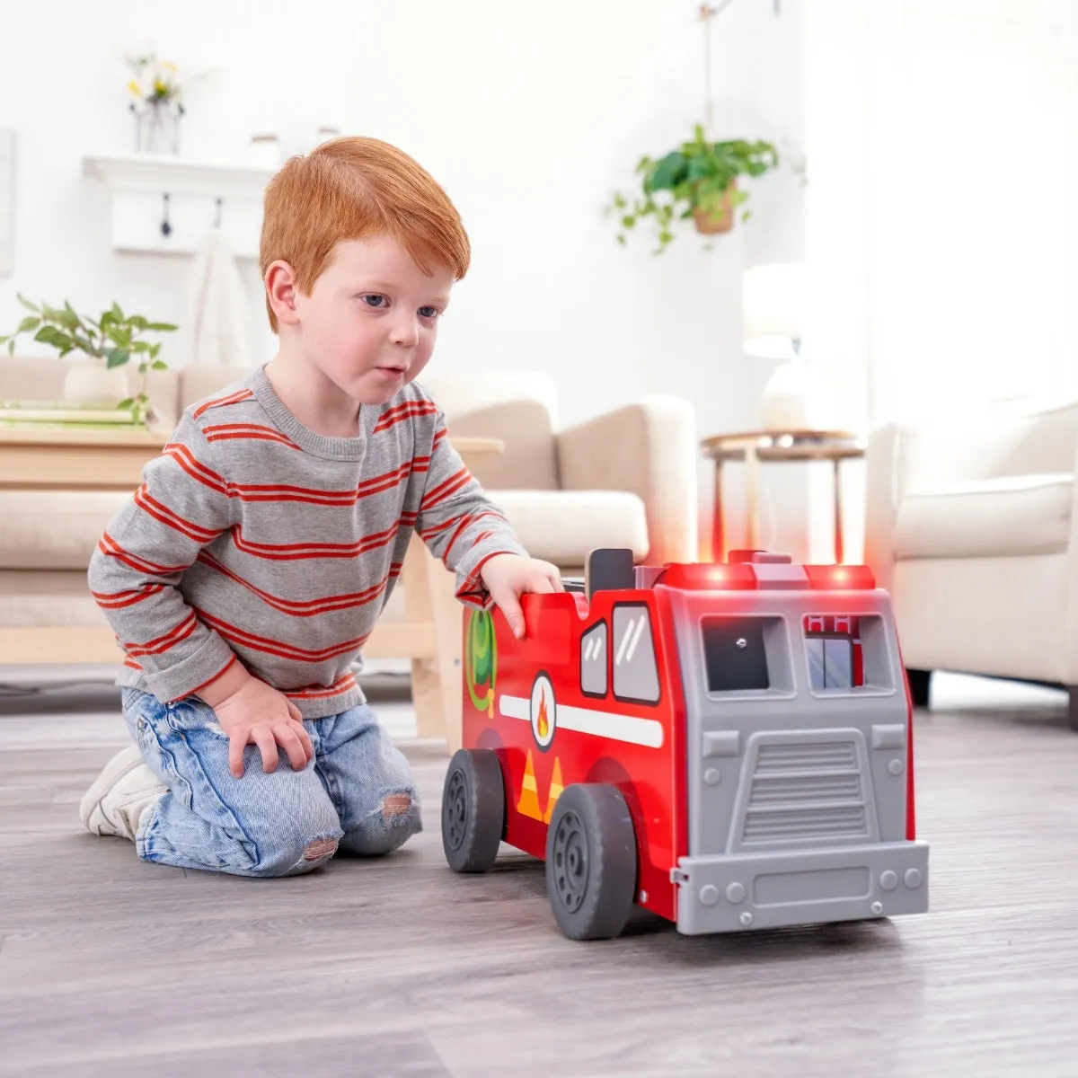 Adventure Bound™ 2-in-1 Transforming Fire Truck Play Set