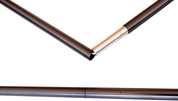 Aluminum Tent Poles Replacement Accessories Folding Support Rod for Camping Hiking -9.5mm (9.5mmx 12.86ft)