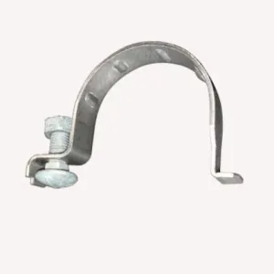 ANTI ROTATIONAL POST BRACKET CLIP FOR BRACED SIGNS