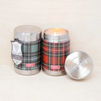 Around the Fire Vintage Canteen Candle