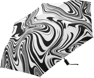 Automatic Lightweight Folding Umbrella, Auto Open/Close Portable Sun Travel Parasol, Compact Anti-UV Strong Rain Umbrella