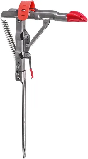 Automatic Spring Fishing Rod Holder Folding Fishing Pole Mount Bracket Ground Stand,Automatic Fishing Rod Holder