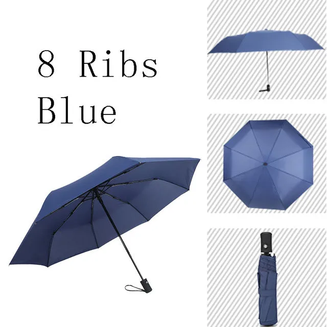Automatic Umbrella Rain Women Big Anti Women Folding Male Uv sun Umbrella Men Guarda Chuva Parasol Paraguas Parapluie Sombrinha