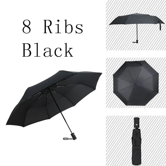 Automatic Umbrella Rain Women Big Anti Women Folding Male Uv sun Umbrella Men Guarda Chuva Parasol Paraguas Parapluie Sombrinha