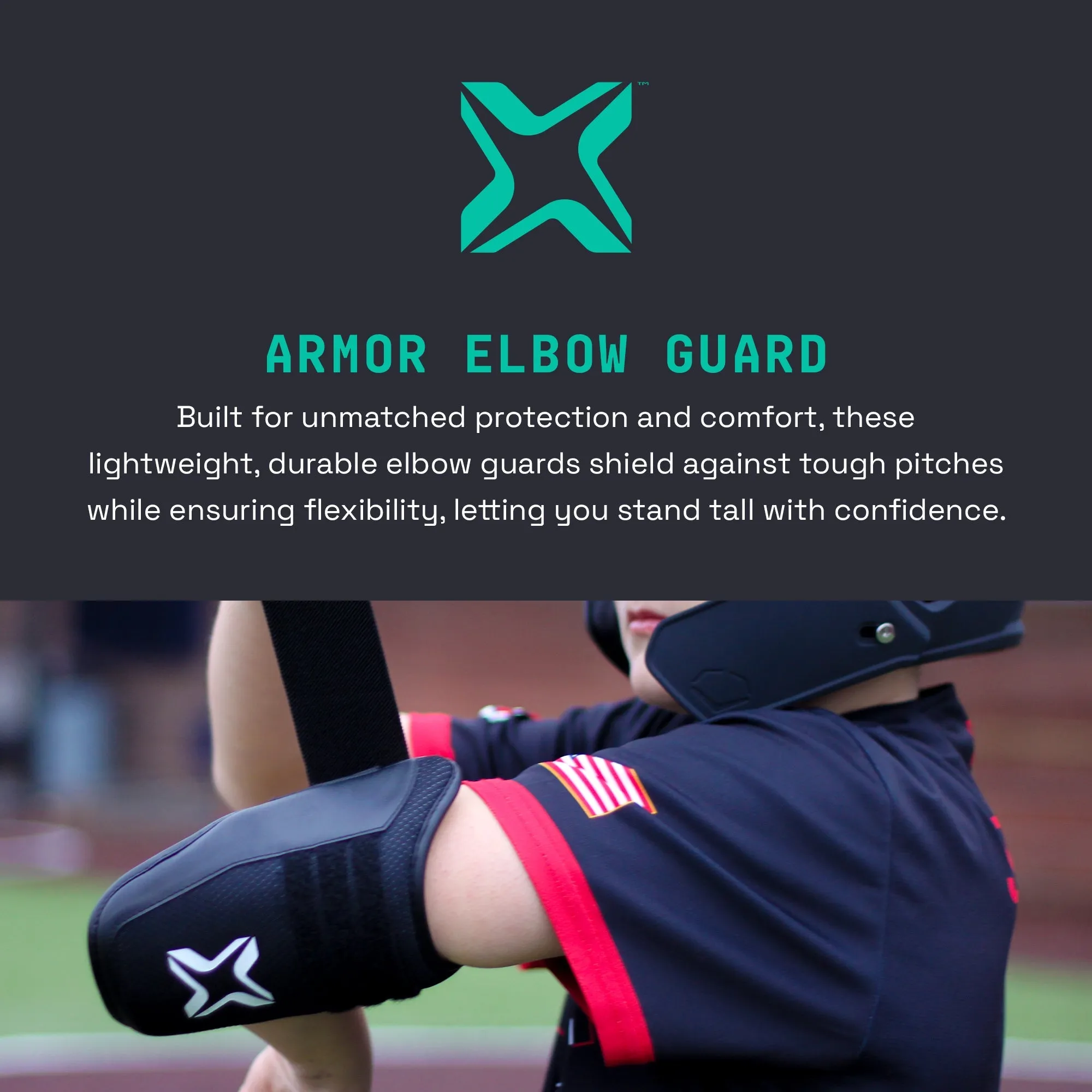 Axe Elbow Guards - Ice Cap White