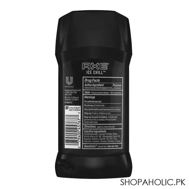 Axe Ice Chill 48H Dry Antiperspirant Deodorant Stick, 76gm