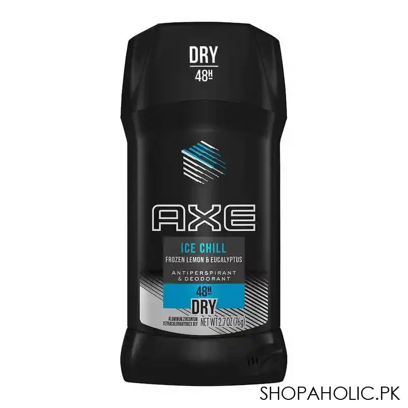 Axe Ice Chill 48H Dry Antiperspirant Deodorant Stick, 76gm
