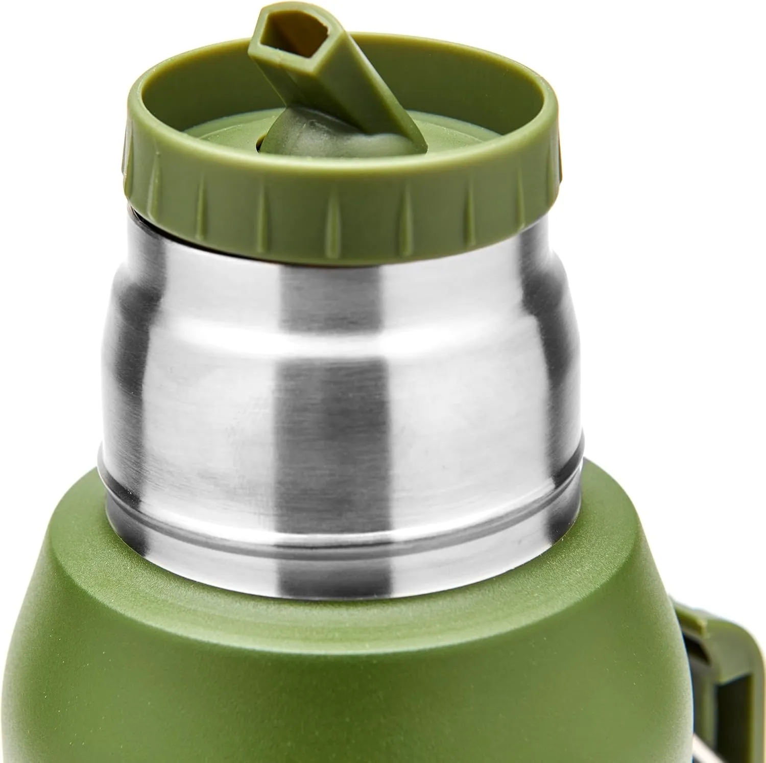 BALIBETOV thermal flask for mate - Vacuum Insulated With Double Stainless Steel Wall - BPA Free - A Thermic bottle Specially Designed for Use With Mate Cup or Mate Gourd (33.8 fl oz, Green)