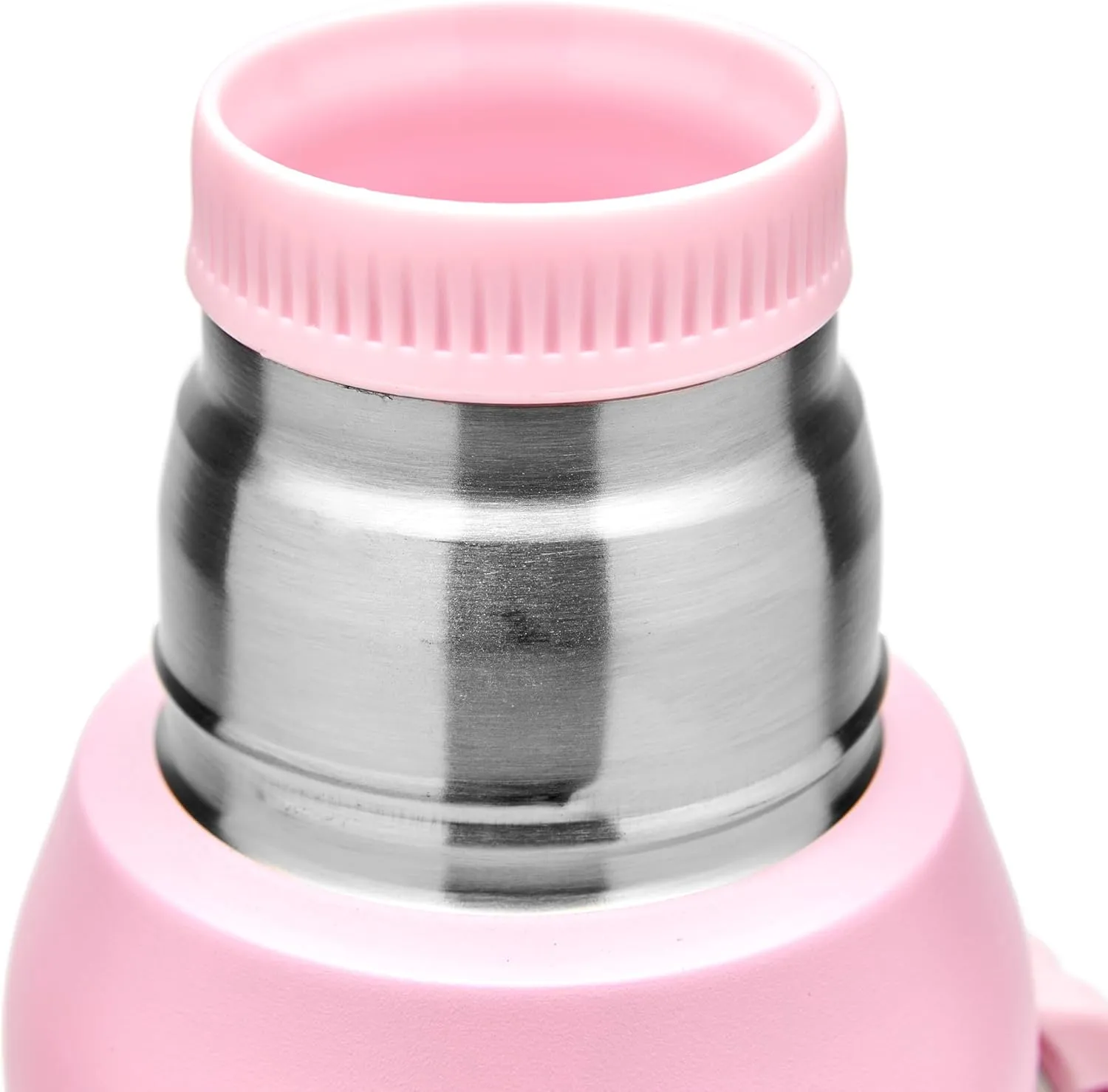 BALIBETOV thermal flask for mate - Vacuum Insulated With Double Stainless Steel Wall - BPA Free - A Thermic bottle Specially Designed for Use With Mate Cup or Mate Gourd (33.8 fl oz, Pink)