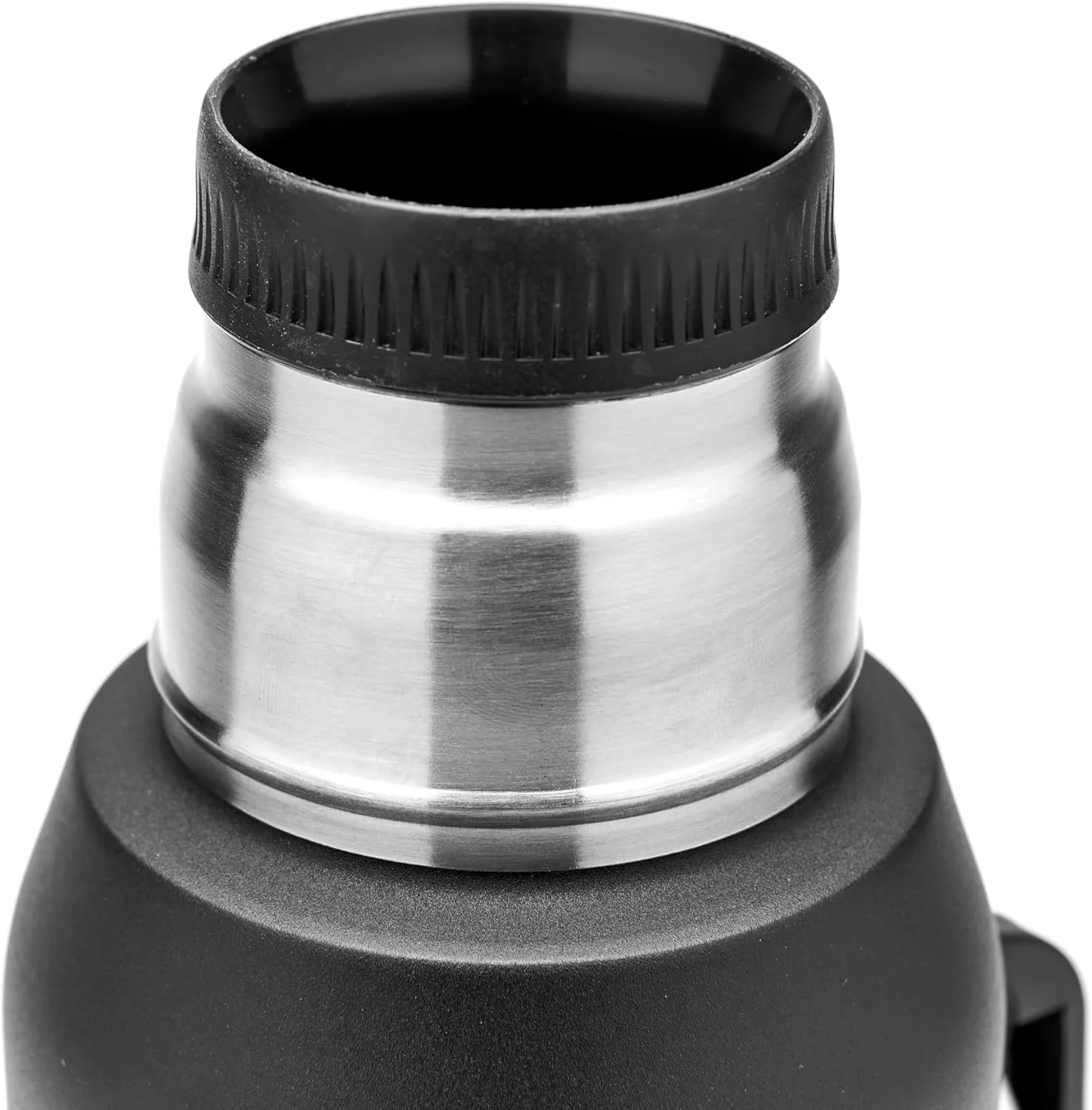 BALIBETOV Thermal Flask for mate - Vacuum Insulated With Double Stainless Steel Wall - BPA Free - A Thermic Bottle Specially Designed for Use With Mate Cup or Mate Gourd (Black, 33.8 OZ)