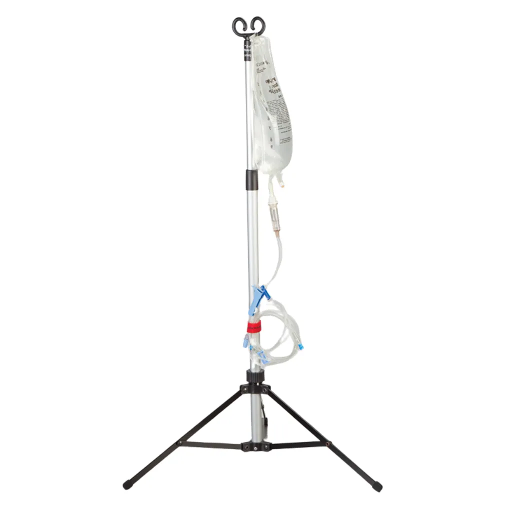 Basics Spa Portable Fold & Go IV Pole