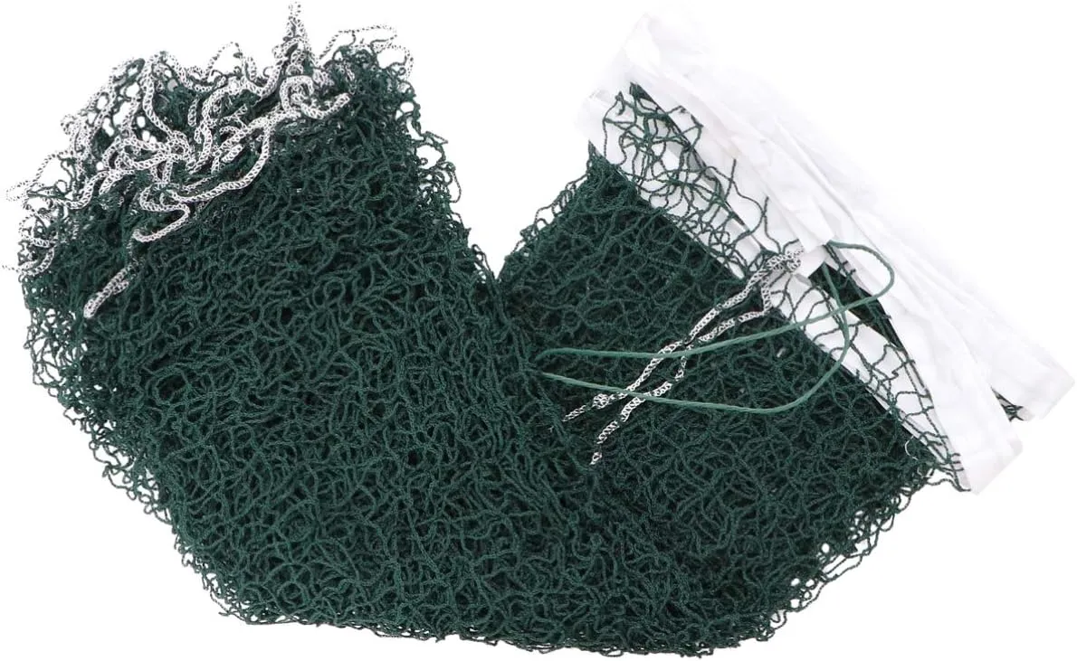 BESPORTBLE 2pcs Portable Badminton Net Badminton Net Set Portable for Backyard Garden Outdoor Kids Children Adults 5m with Poles Rackets Nylon Badminton Net Folding Volleyball Tennis Nylon Sports