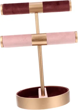 BESPORTBLE Jewelry Organizer Display Stand for Bracelets and Watches Jewelry Rack for Home Storage and Shop Display Elegant and Space-saving Design