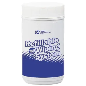 Best Refillable Wiping System, 6 Canisters